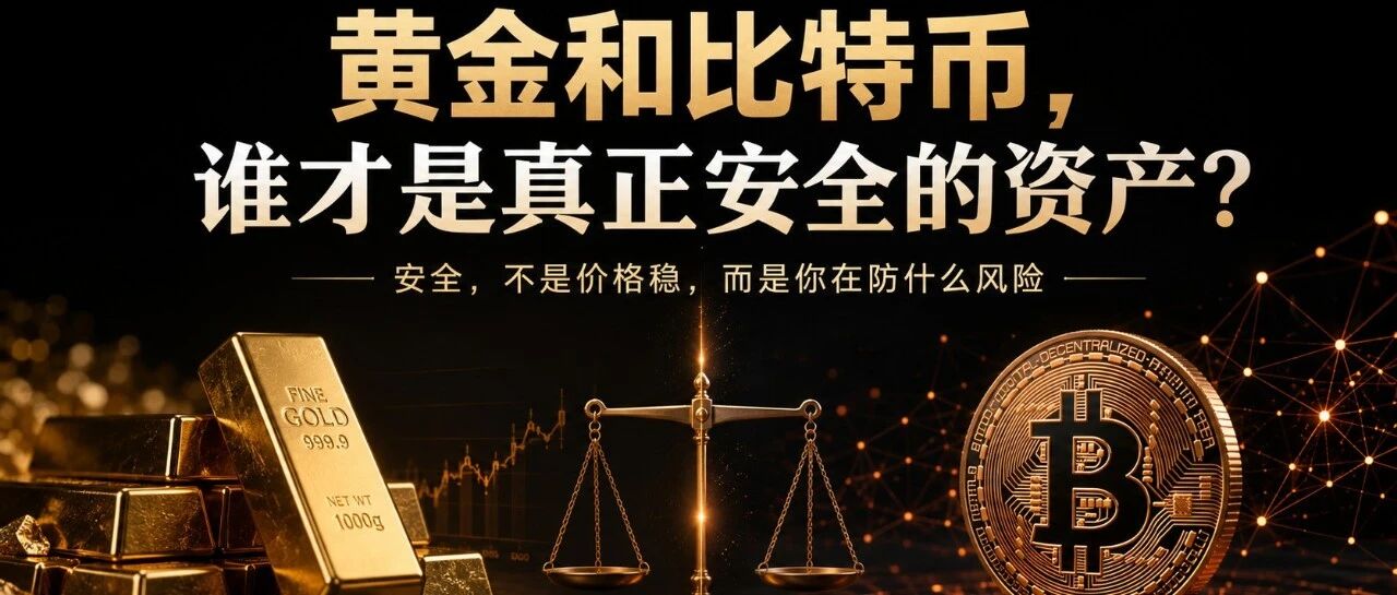 黄金和比特币，谁才是真正安全的资产？