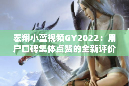 宏翔小蓝视频GY2022：用户口碑集体点赞的全新评价揭秘