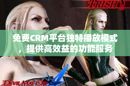 免费CRM平台独特播放模式，提供高效益的功能服务