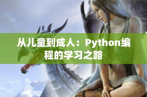 从儿童到成人：Python编程的学习之路