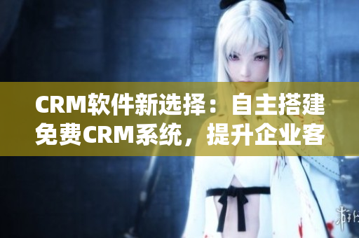 CRM软件新选择：自主搭建免费CRM系统，提升企业客户管理效率