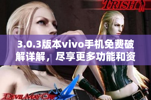 3.0.3版本vivo手机免费破解详解，尽享更多功能和资源