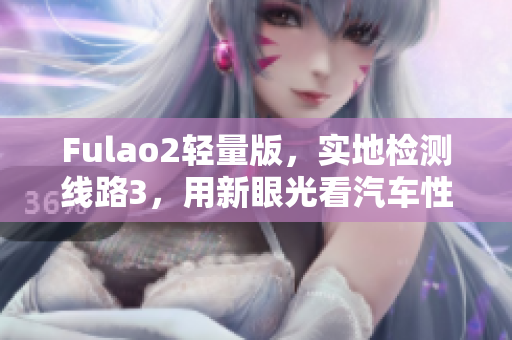 Fulao2轻量版，实地检测线路3，用新眼光看汽车性能