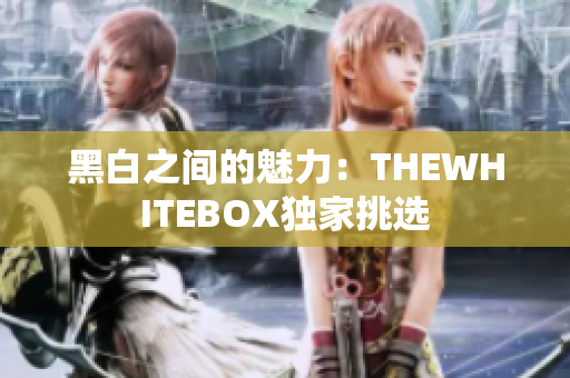 黑白之间的魅力：THEWHITEBOX独家挑选