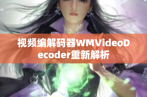 视频编解码器WMVideoDecoder重新解析