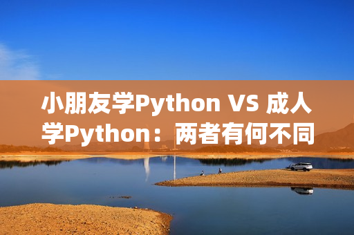 小朋友学Python VS 成人学Python：两者有何不同？