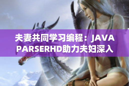 夫妻共同学习编程：JAVAPARSERHD助力夫妇深入探索编程世界