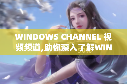 WINDOWS CHANNEL 视频频道,助你深入了解WINDOWS操作系统