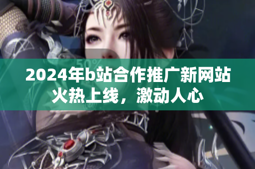 2024年b站合作推广新网站火热上线，激动人心