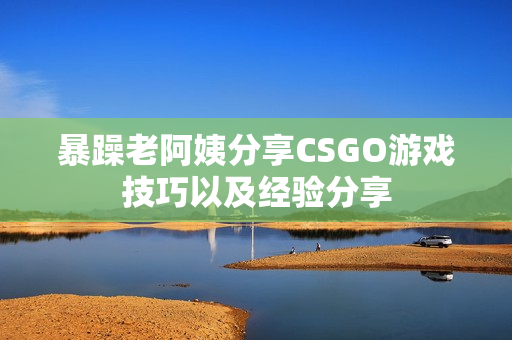 暴躁老阿姨分享CSGO游戏技巧以及经验分享