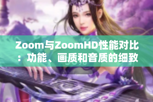 Zoom与ZoomHD性能对比：功能、画质和音质的细致比较