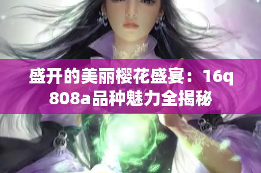 盛开的美丽樱花盛宴：16q808a品种魅力全揭秘