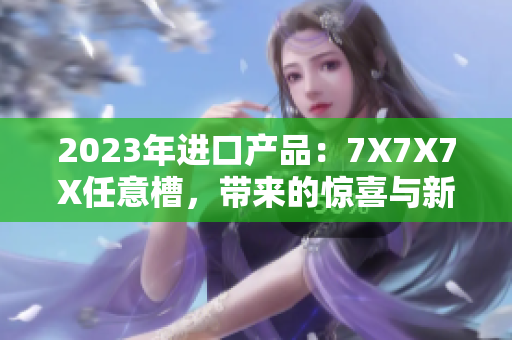 2023年进口产品：7X7X7X任意槽，带来的惊喜与新体验