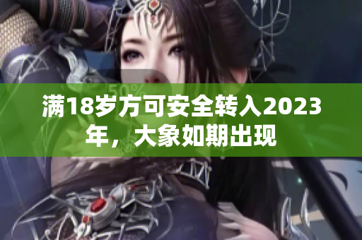 满18岁方可安全转入2023年，大象如期出现