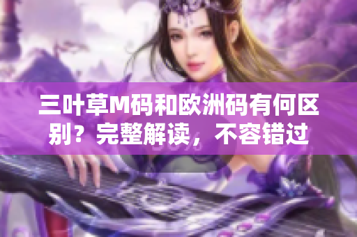 三叶草M码和欧洲码有何区别？完整解读，不容错过