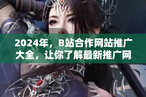 2024年，B站合作网站推广大全，让你了解最新推广网站的信息