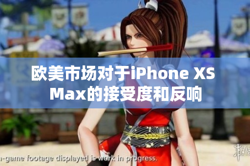 欧美市场对于iPhone XS Max的接受度和反响