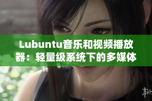 Lubuntu音乐和视频播放器：轻量级系统下的多媒体享受