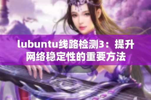 lubuntu线路检测3：提升网络稳定性的重要方法