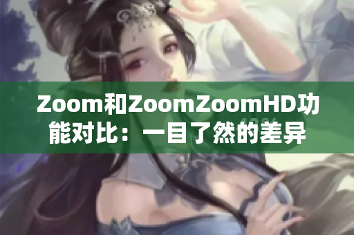 Zoom和ZoomZoomHD功能对比：一目了然的差异