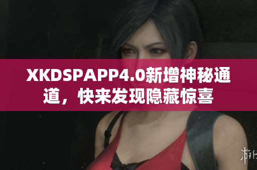 XKDSPAPP4.0新增神秘通道，快来发现隐藏惊喜