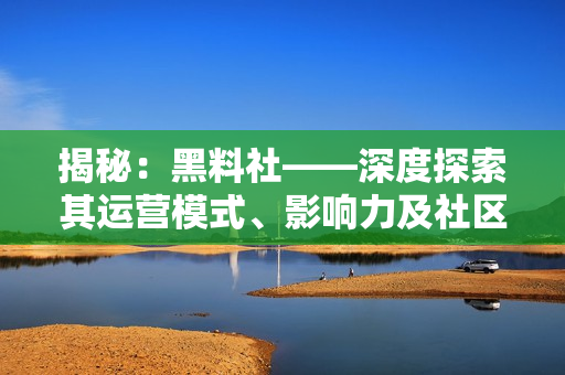 揭秘：黑料社——深度探索其运营模式、影响力及社区文化