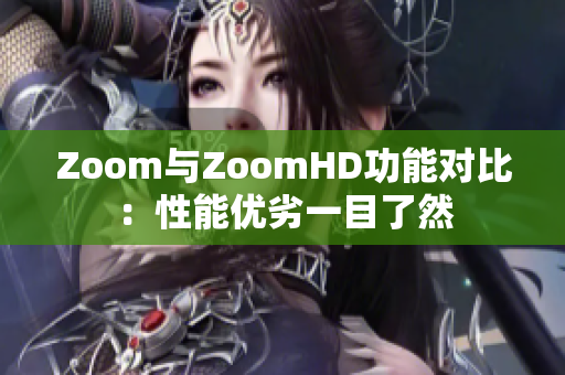 Zoom与ZoomHD功能对比：性能优劣一目了然