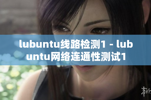 lubuntu线路检测1 - lubuntu网络连通性测试1