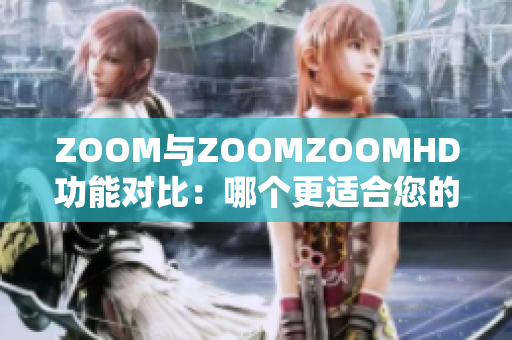 ZOOM与ZOOMZOOMHD功能对比：哪个更适合您的视频会议需求？