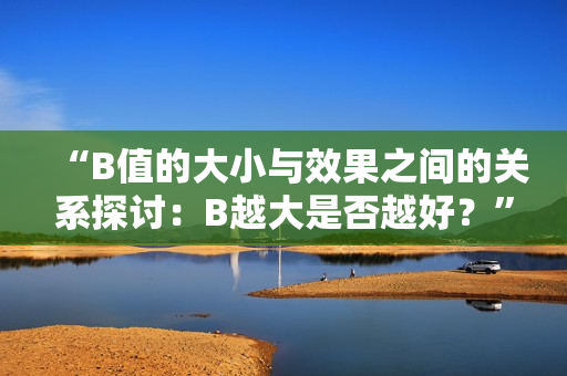 “B值的大小与效果之间的关系探讨：B越大是否越好？”