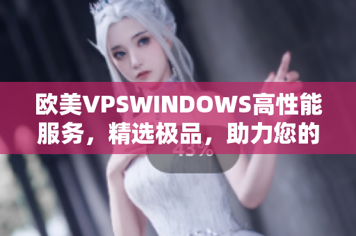 欧美VPSWINDOWS高性能服务，精选极品，助力您的网络应用快速发展