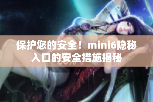 保护您的安全！mini6隐秘入口的安全措施揭秘