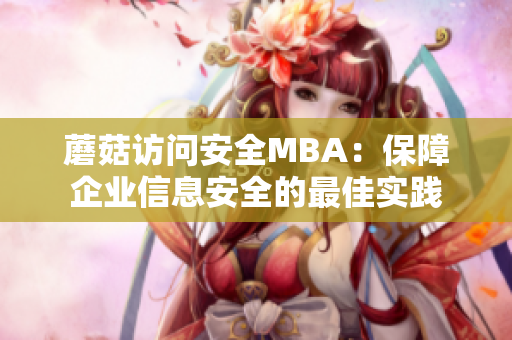 蘑菇访问安全MBA：保障企业信息安全的最佳实践