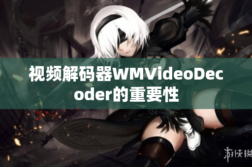 视频解码器WMVideoDecoder的重要性