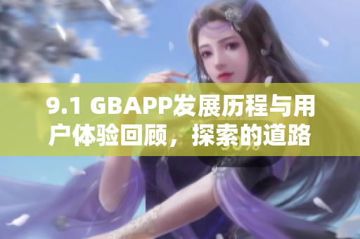 9.1 GBAPP发展历程与用户体验回顾，探索的道路