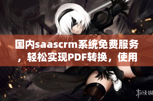 国内saascrm系统免费服务，轻松实现PDF转换，使用简便效率高