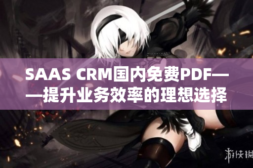 SAAS CRM国内免费PDF——提升业务效率的理想选择