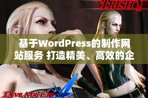 基于WordPress的制作网站服务 打造精美、高效的企业网站