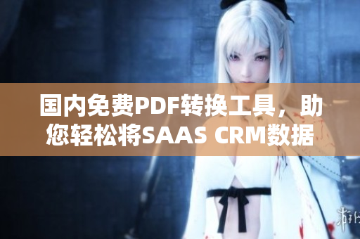 国内免费PDF转换工具，助您轻松将SAAS CRM数据转为可编辑文档