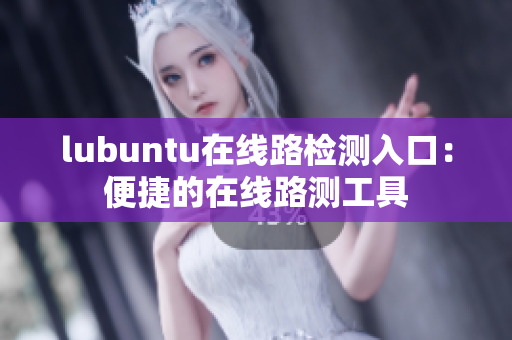 lubuntu在线路检测入口：便捷的在线路测工具