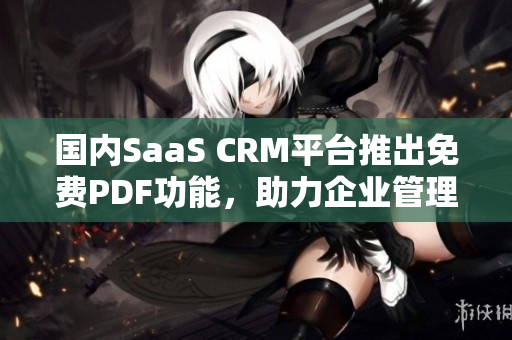 国内SaaS CRM平台推出免费PDF功能，助力企业管理新风向