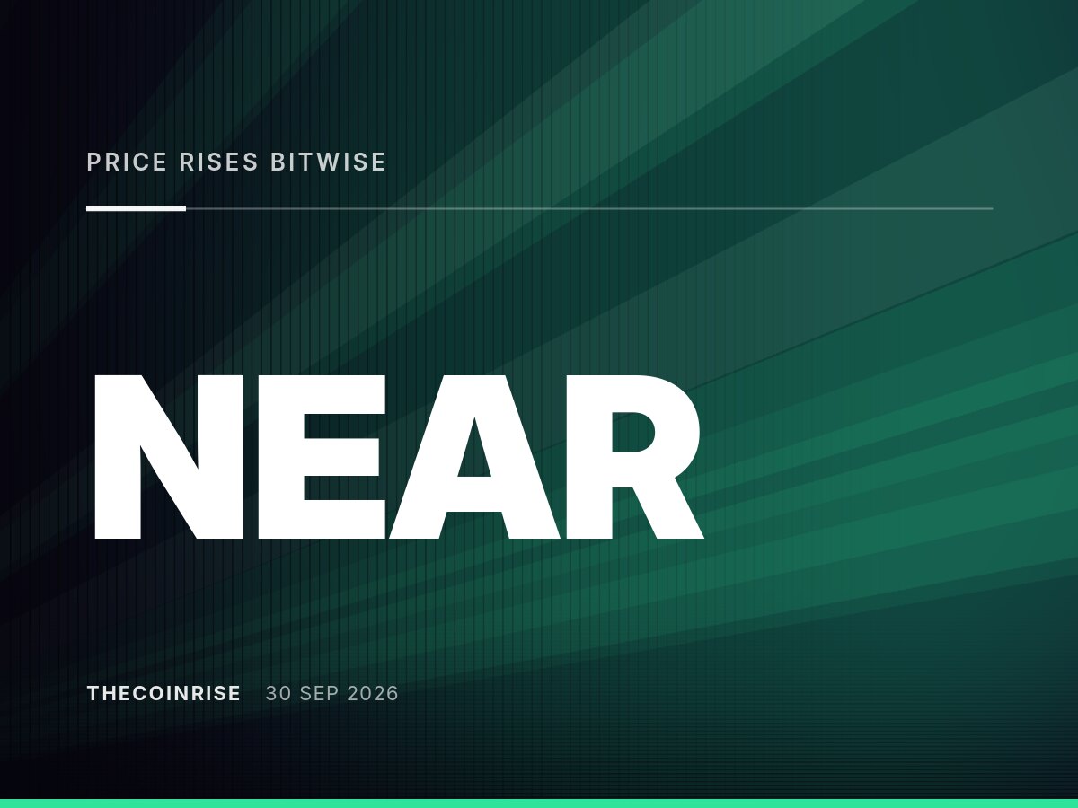 NEAR价格随Bitwise推出美国首只现货ETF而上涨