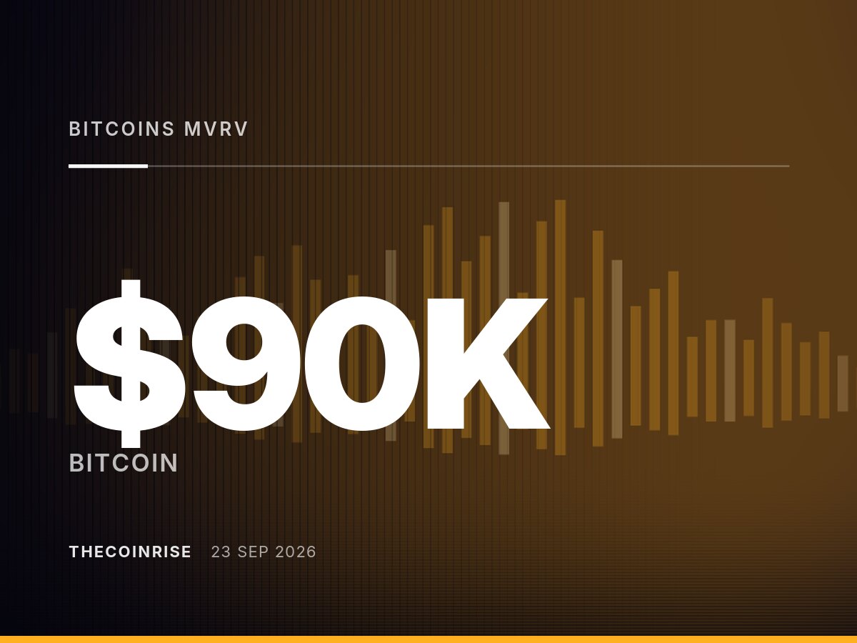 比特币MVRV比率发出与过去牛市相关的信号，交易者关注9万美元