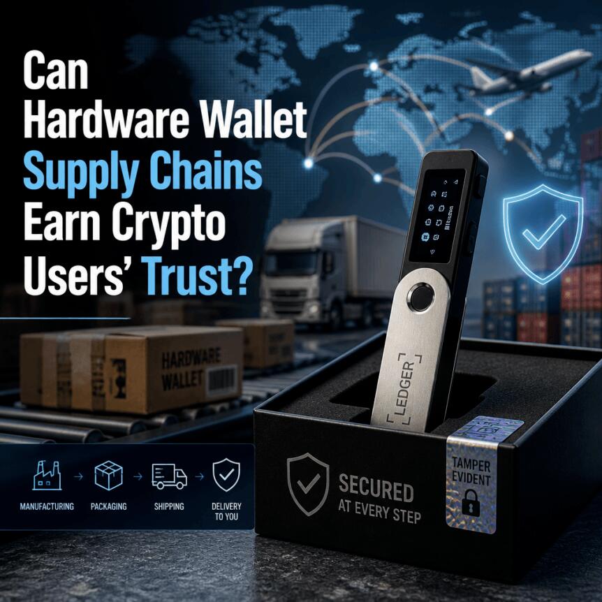 硬件钱包供应链能否赢得加密货币用户的信任？
