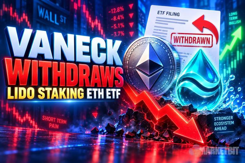 VanEck申请撤回Lido质押以太坊ETF的提案