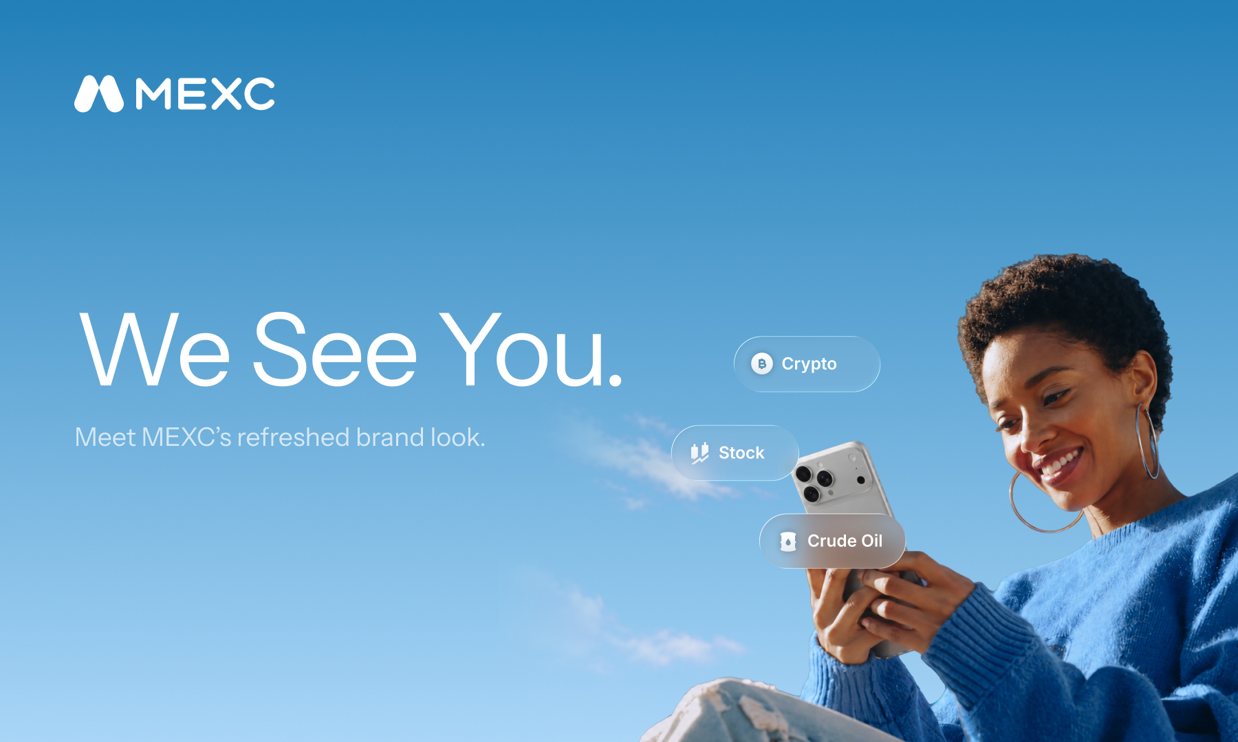 MEXC推出“WE SEE YOU”品牌视觉焕新，聚焦每一次交易背后的人（9月29日）