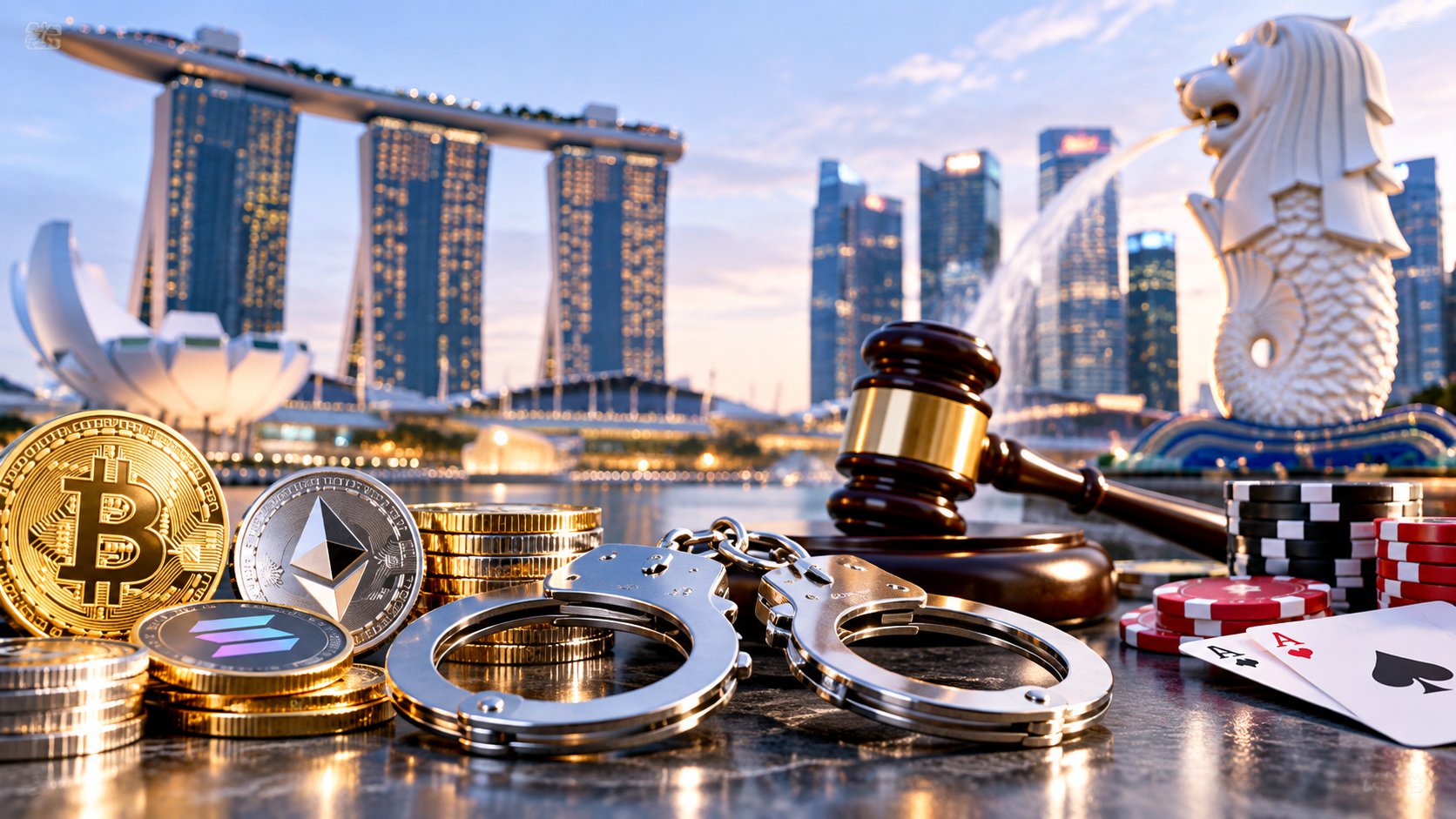 六名马来西亚人因涉及490万新加坡元新加坡扑克盗窃案（含加密货币）被判刑