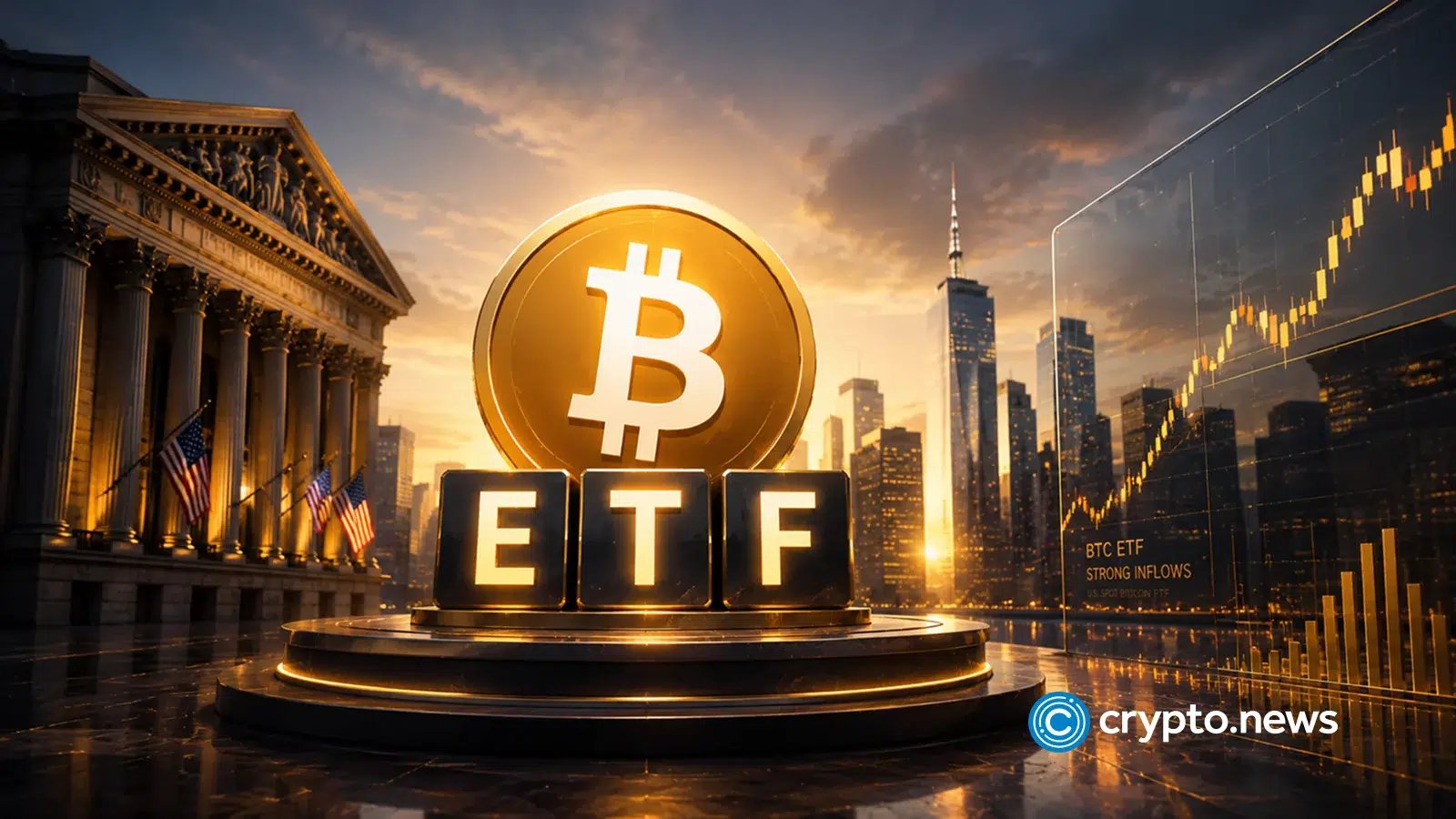 比特币因美债收益率飙升而回调，加密ETF吸引23.9亿美元资金流入