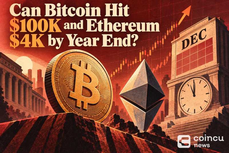 比特币能否在年底前触及10万美元，以太坊能否达到4000美元？