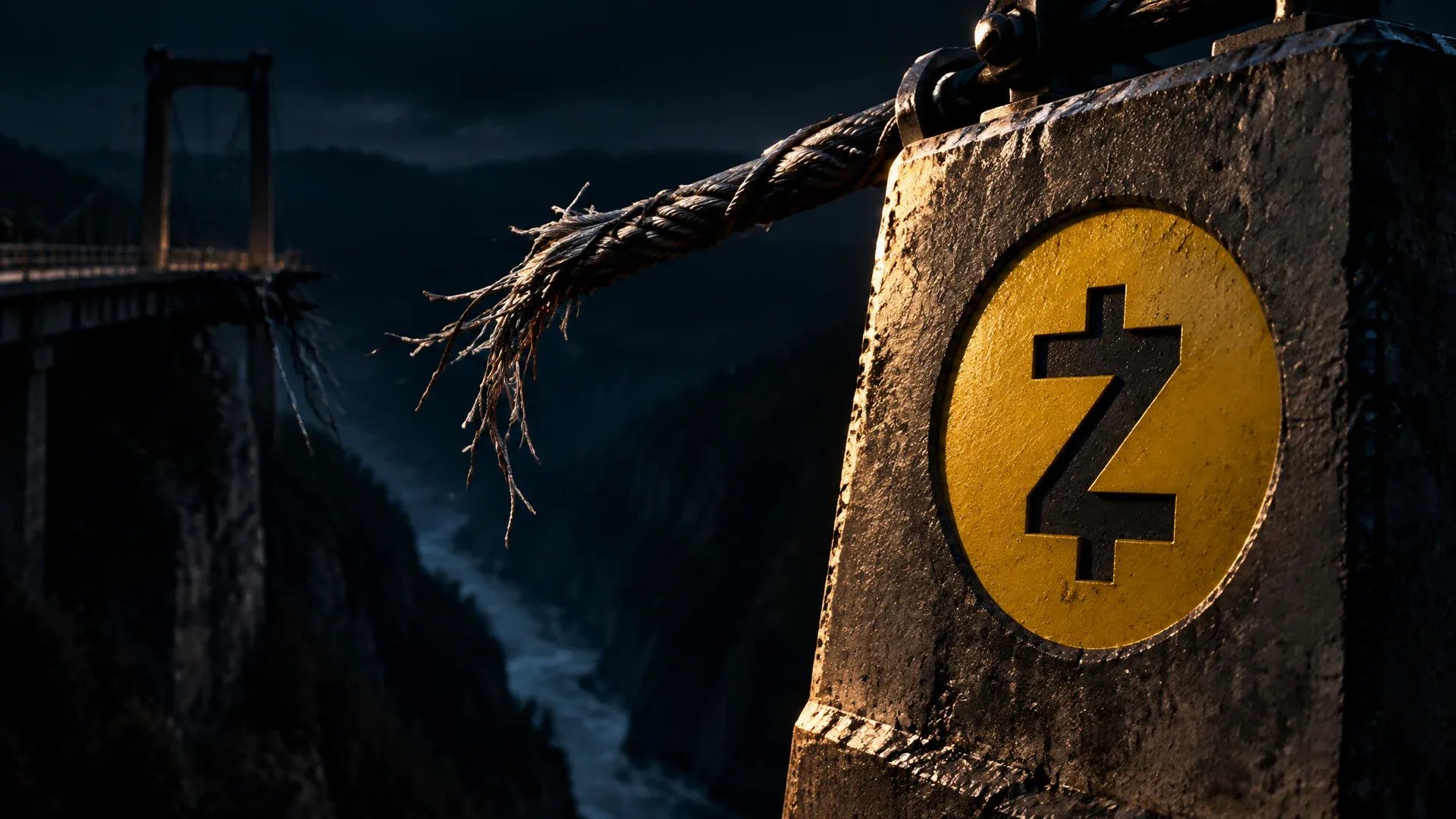 Zcash暴跌13%至1,089美元，创下前25大币种中最陡峭跌幅